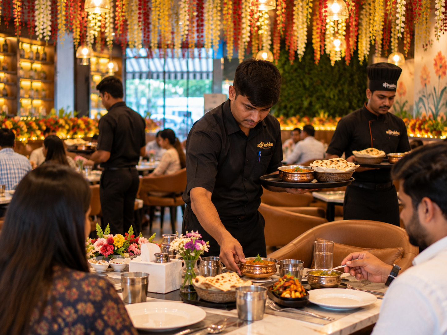 MR PRABHU SERVING STAFF